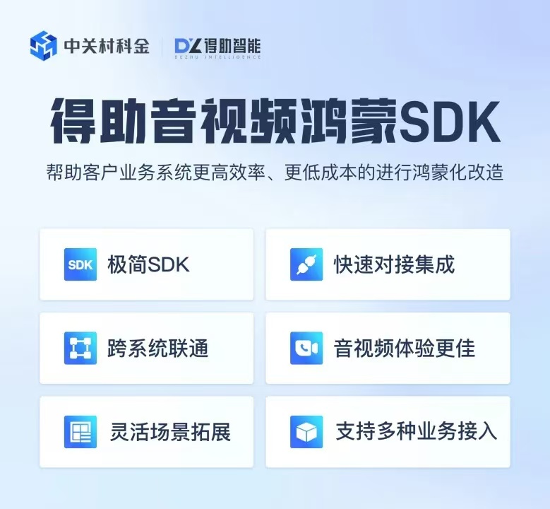 【纯血鸿蒙】商用倒计时，得助音视频鸿蒙SDK助力业务鸿蒙化提速