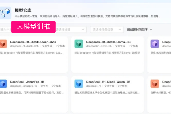 得助智能大模型训推平台：携手DeepSeek，打造企业级AI应用!