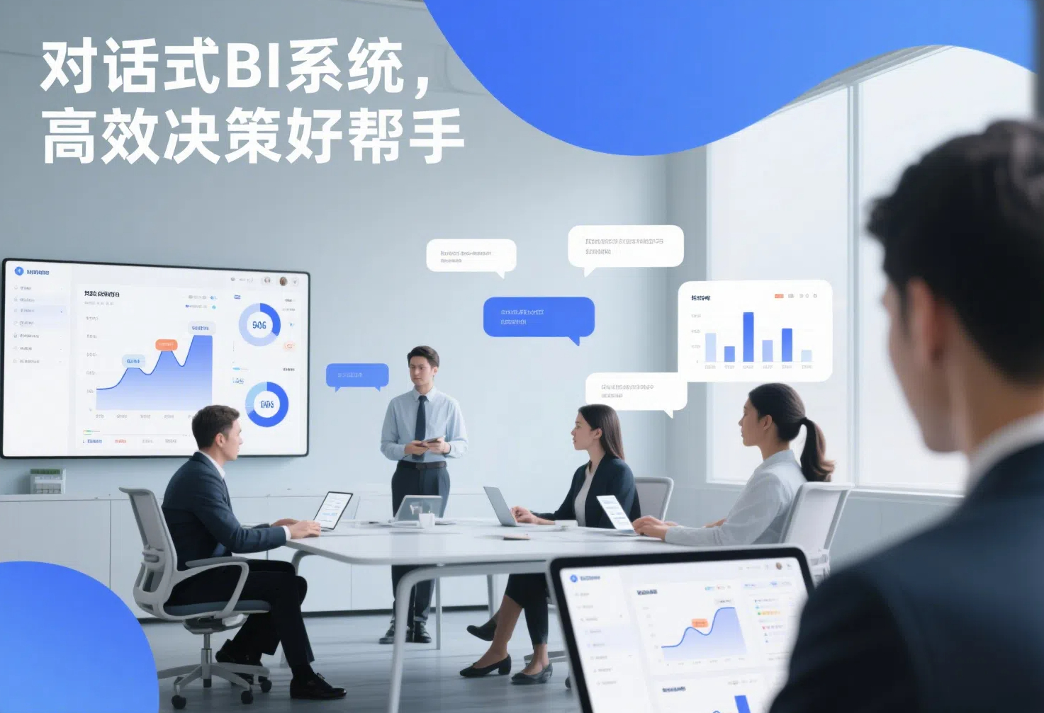 某医药研发机构利用对话式BI系统 用户数据分析需求响应能力从60%增至80% | 得助·智能交互