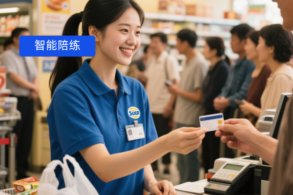 超市收银员话术陪练是什么？可以提高服务效率吗？小超市可以用不？
