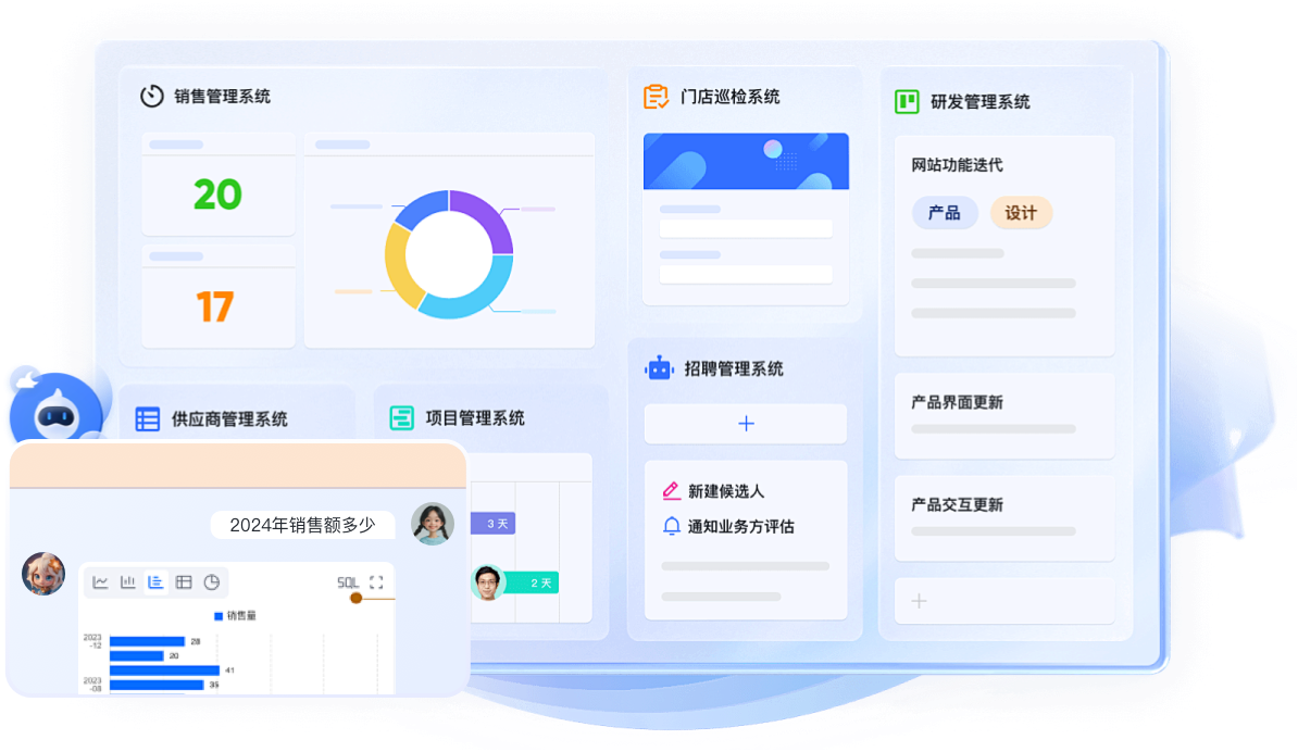 解决方案：得助智能对话式BI系统的“医药研发适配方案”