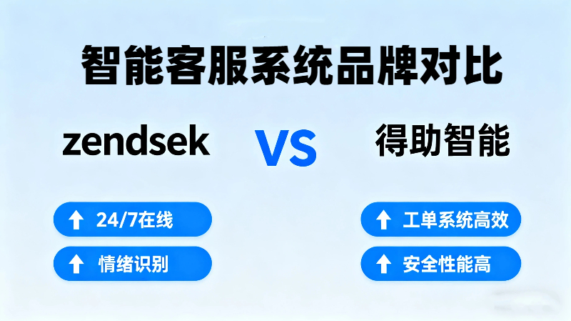zendsek pk 得助智能客服系统，为什么说这个是国内优选替代品？