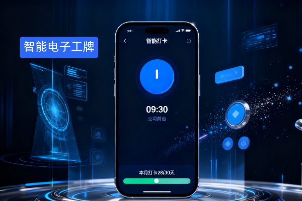 智能电子工牌对企业有哪些帮助?