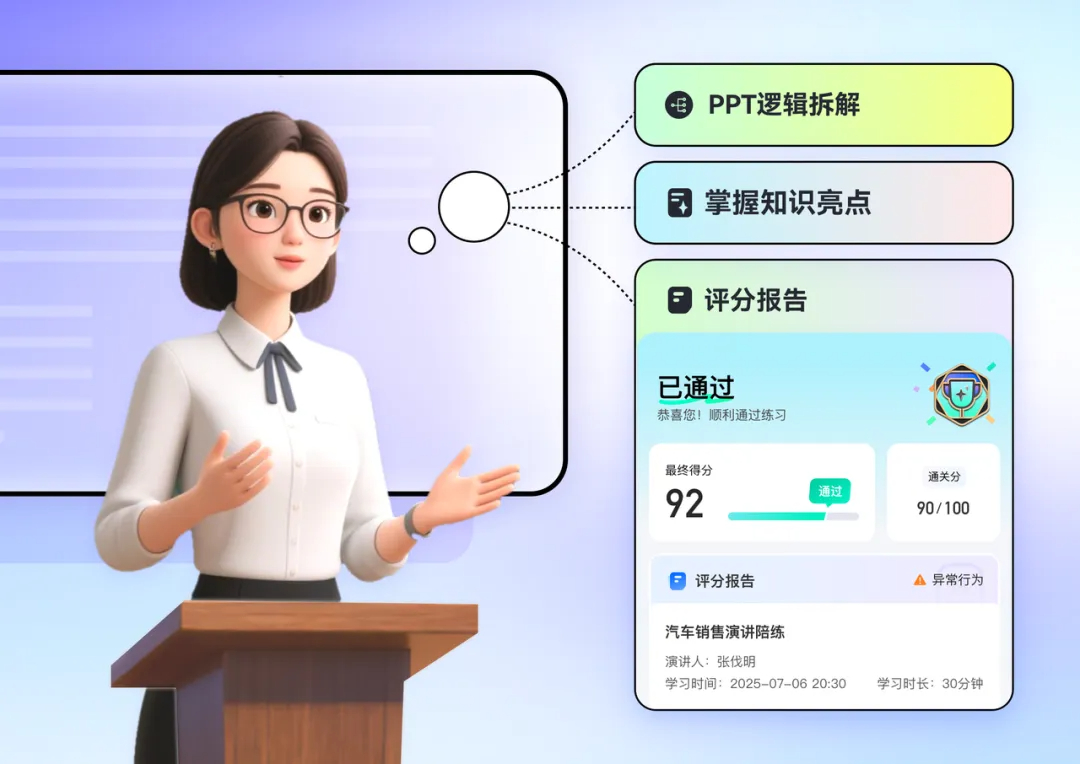 封神！销售演讲不用拼天赋，得助智能ai陪练系统85%速通新人，成单周期狂缩22%！